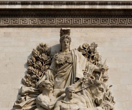 Arc de Triomphe Sculpture Peace of 1815 by Antoine Etex