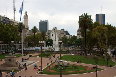 Plaza de Mayo view from Casa Rosada