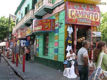 Camino street shops