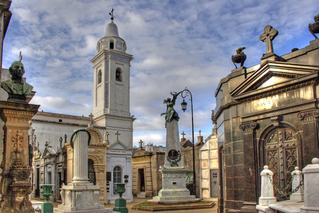 La Recoleta Cemetery Church of Our Lady of Pilar