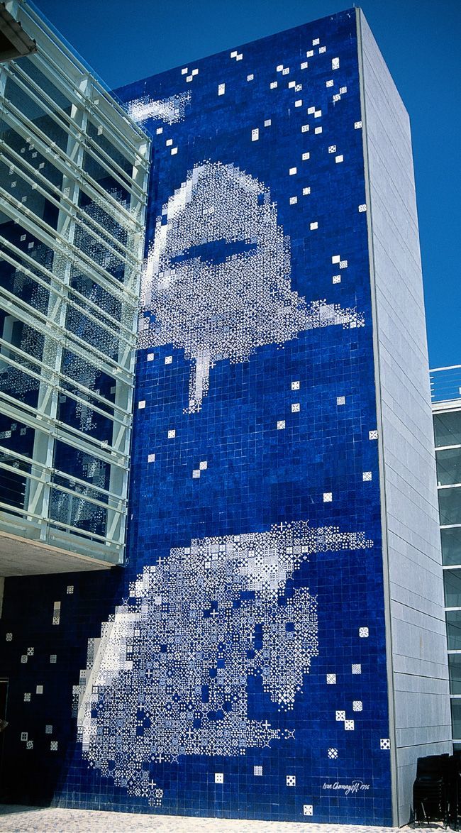 Lisbon Oceanarium Mosaic Facade