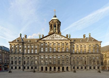 Royal Palace of Amsterdam Facade